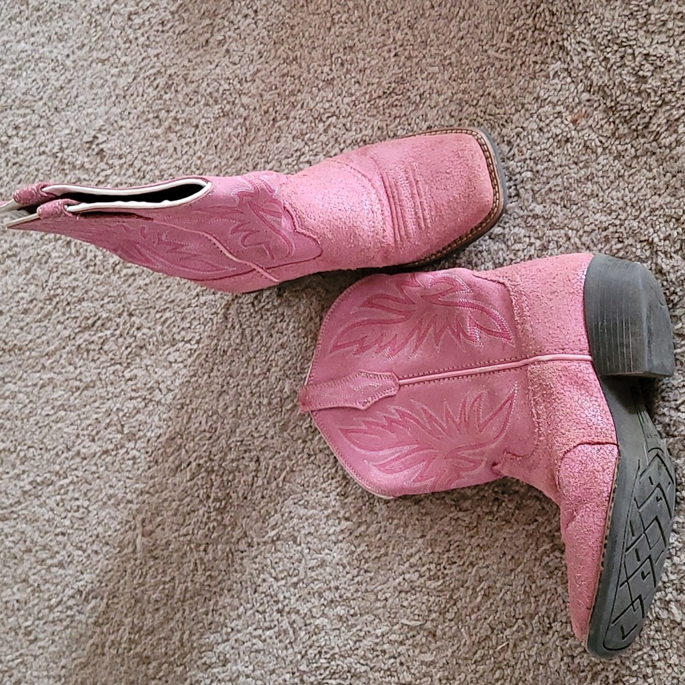 Pink Ariat Boots